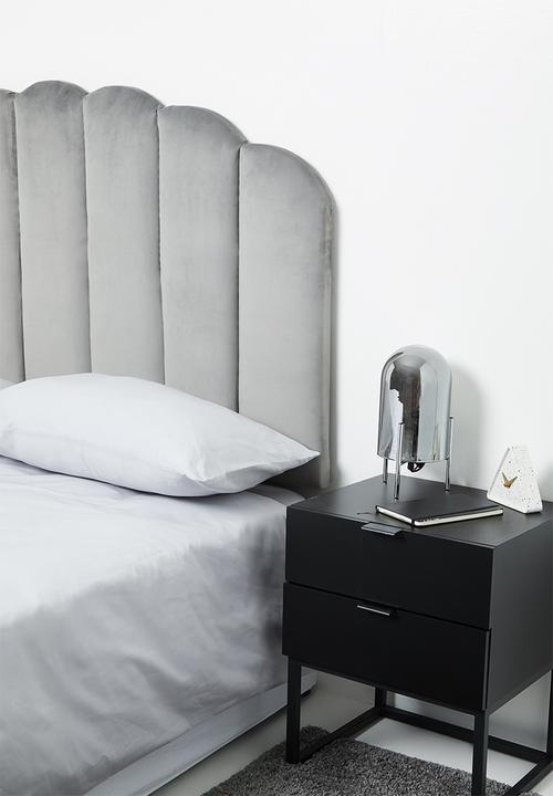 Sixth Floor - Sloped Panel Headboard - Grey