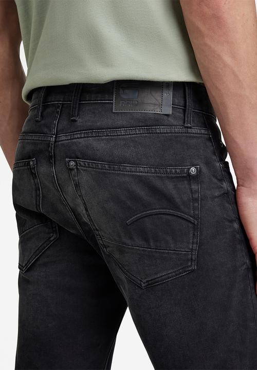 G-STAR - Revend fwd skinny - worn in black onyx