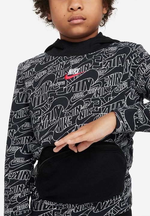 Nike - Nkb b nsw nike read aop hoodie - black
