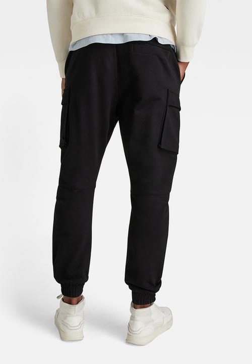 G-STAR - Cargo pkt sw pant - dk black