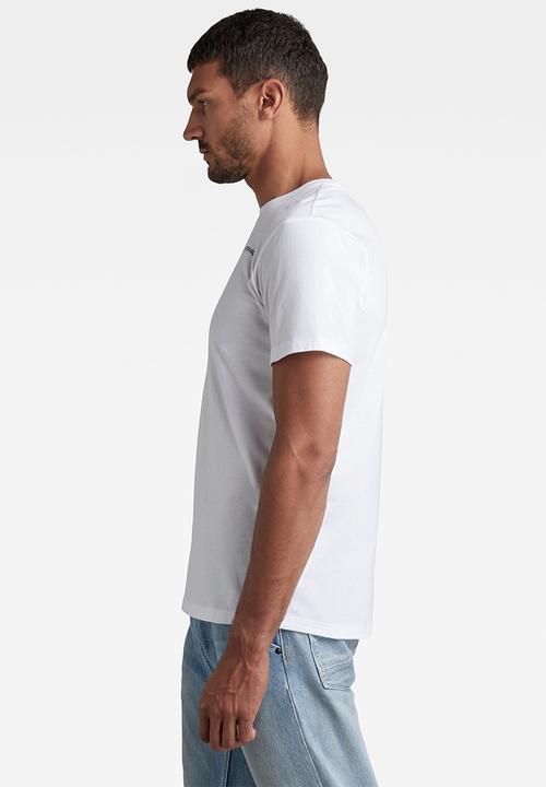 G-STAR - Logo base r t - white