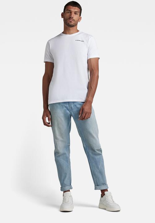 G-STAR - Logo base r t - white