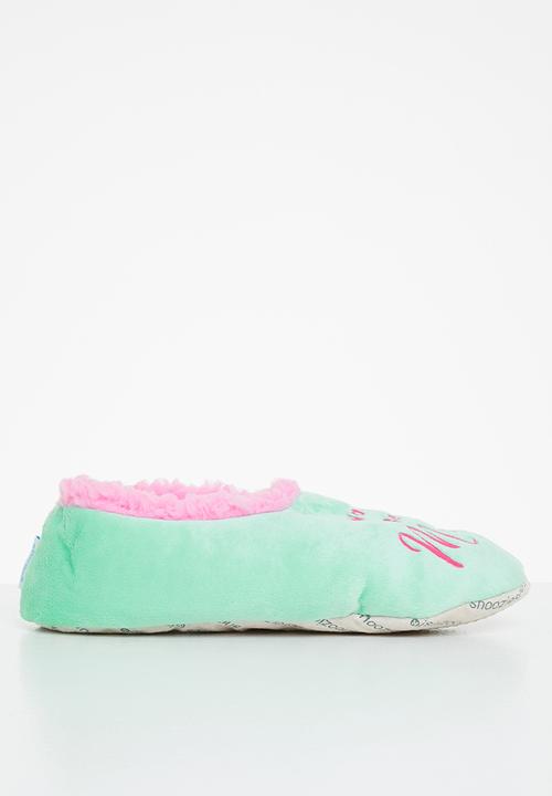snoozies!® - Best mom slipper - aqua