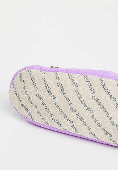 snoozies!® - Chocolate slipper - purple