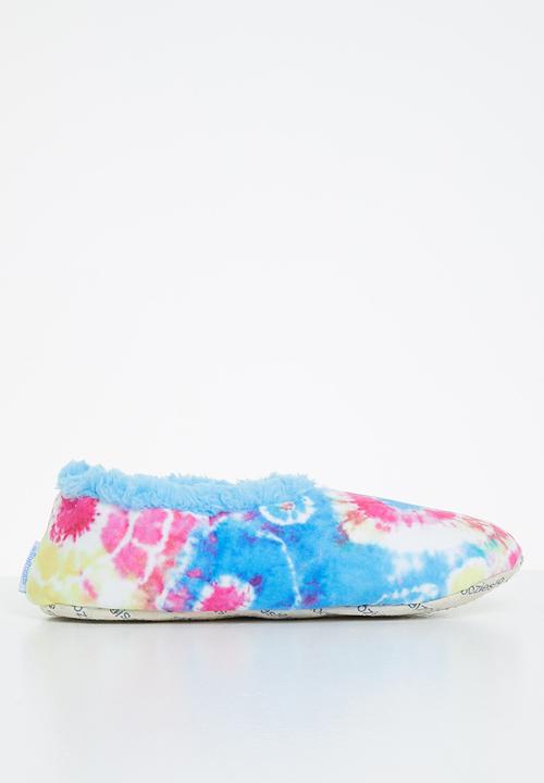 snoozies!® - Peace out slipper - multi