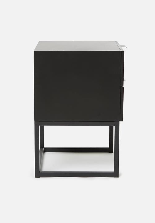 Sixth Floor - Stockholm bedside table - black