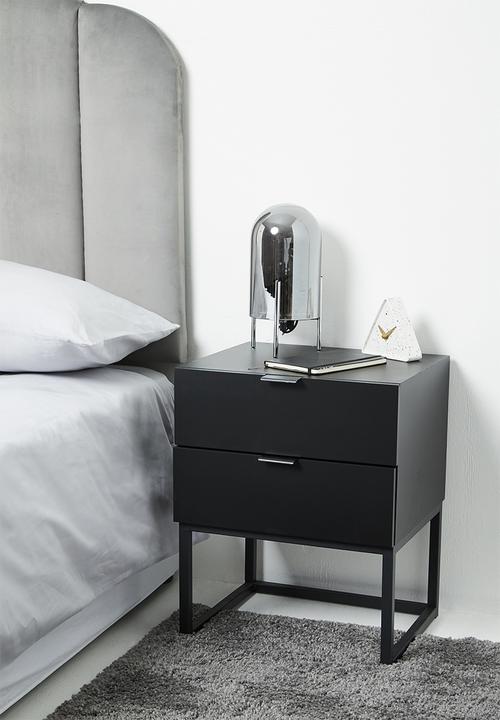 Sixth Floor - Stockholm bedside table - black