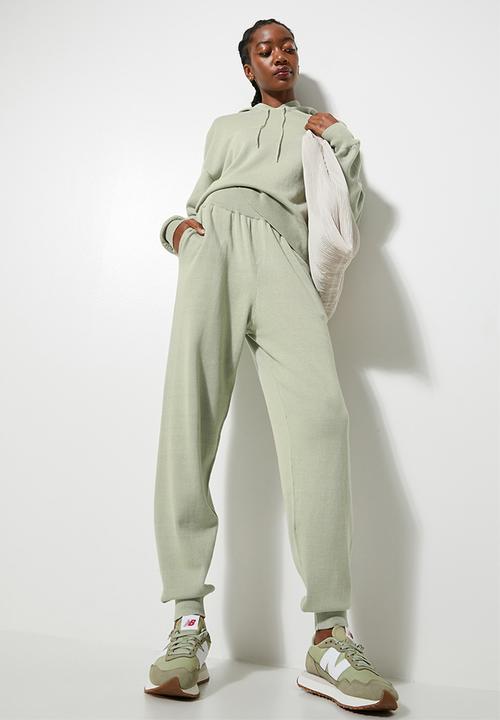 Superbalist - Knitwear jogger  - sage