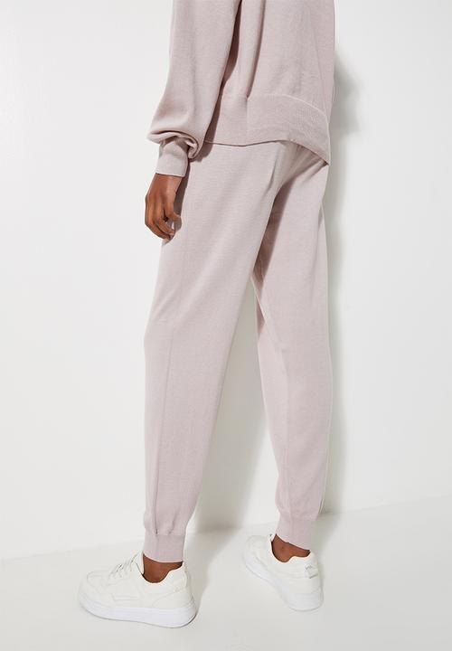 Superbalist - Knitwear jogger  - pink