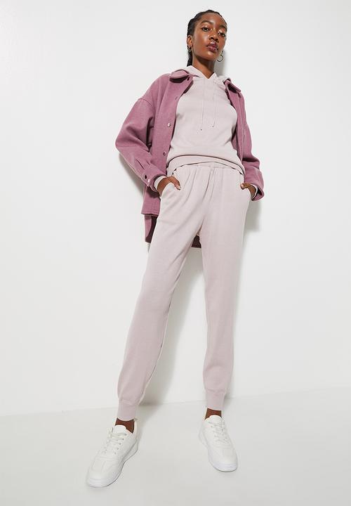 Superbalist - Knitwear jogger  - pink