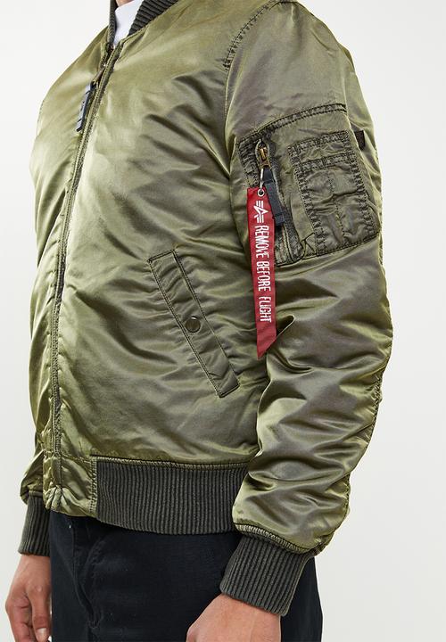 Alpha Industries - Ma-1 vf59 battlewash - olive