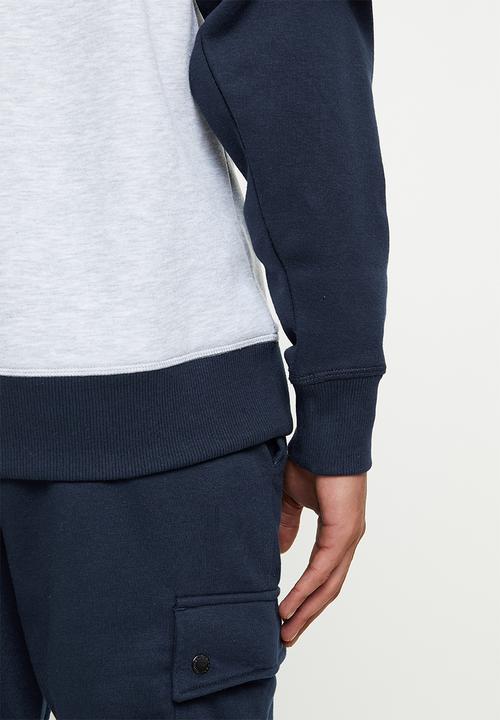 Bench - Reston - navy & grey 
