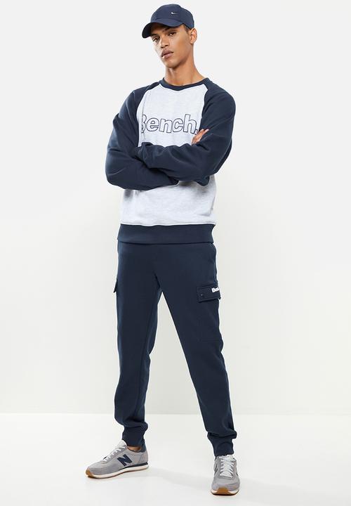 Bench - Reston - navy & grey 