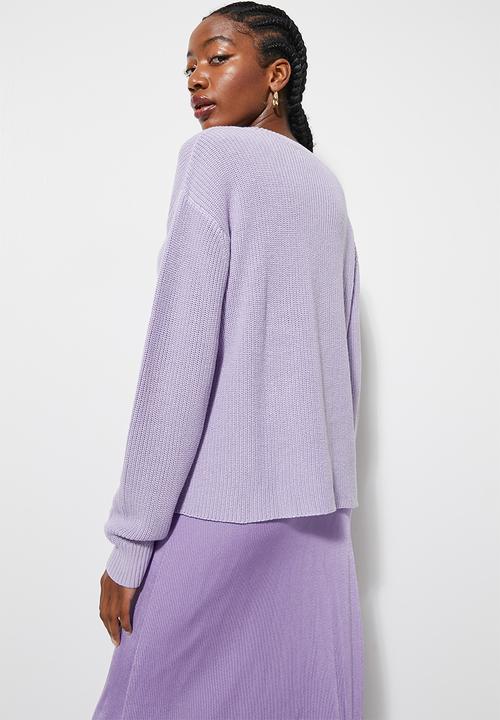 Superbalist - Organic blend pull over - lilac