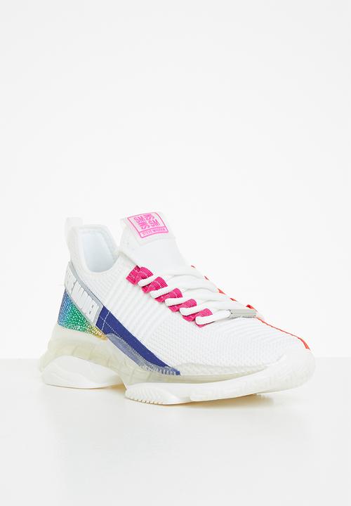 Steve Madden - Max pride sneaker - white rainbow
