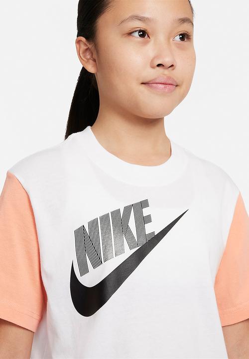 Nike - G nsw tee essntl boxy tee dnc - white