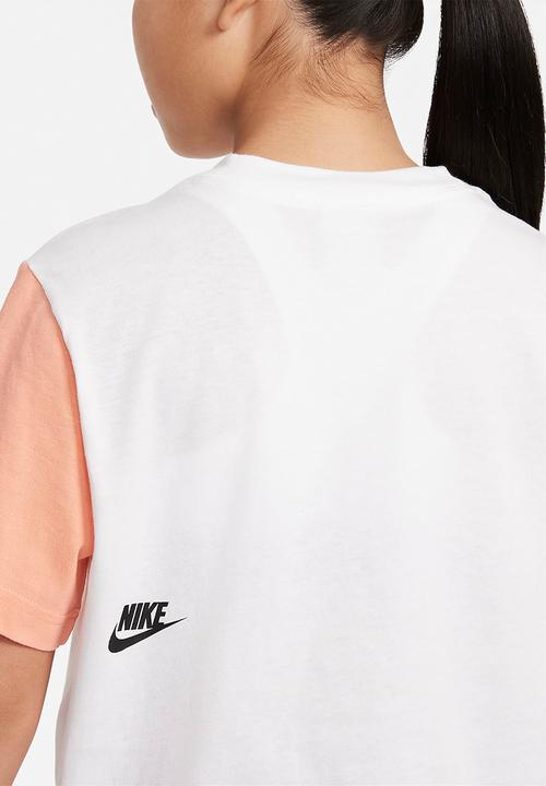 Nike - G nsw tee essntl boxy tee dnc - white