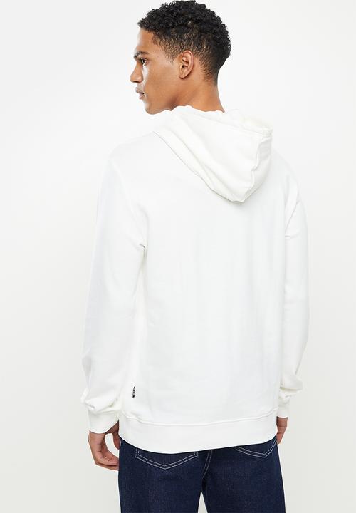 Only & Sons - Onsplayboy reg hoodie sweat - white