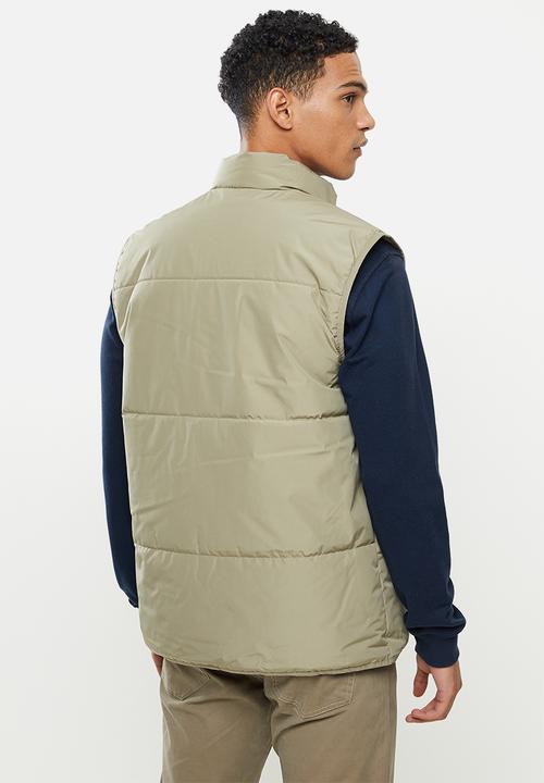 Only & Sons - Jeremy quilted vest - overland trek 