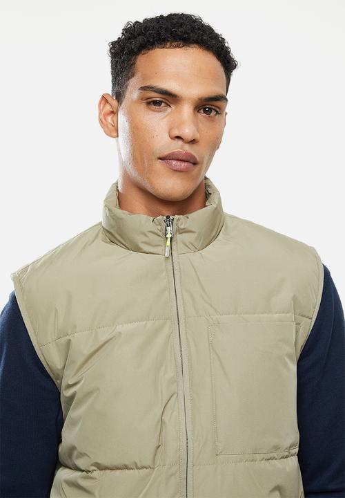Only & Sons - Jeremy quilted vest - overland trek 
