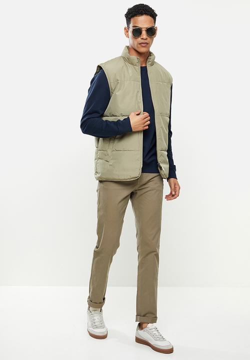 Only & Sons - Jeremy quilted vest - overland trek 
