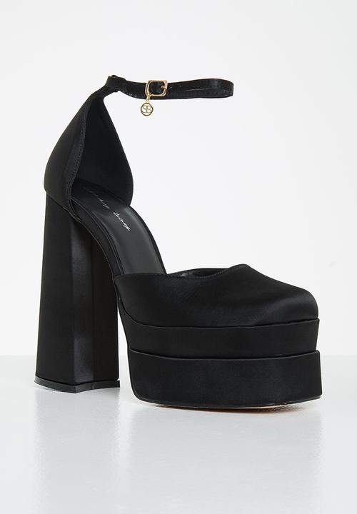 SISSY BOY - Platonic platform heel - black