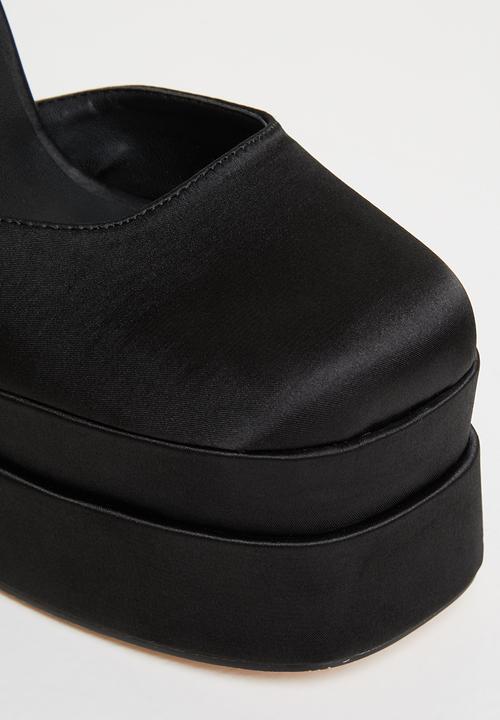 SISSY BOY - Platonic platform heel - black