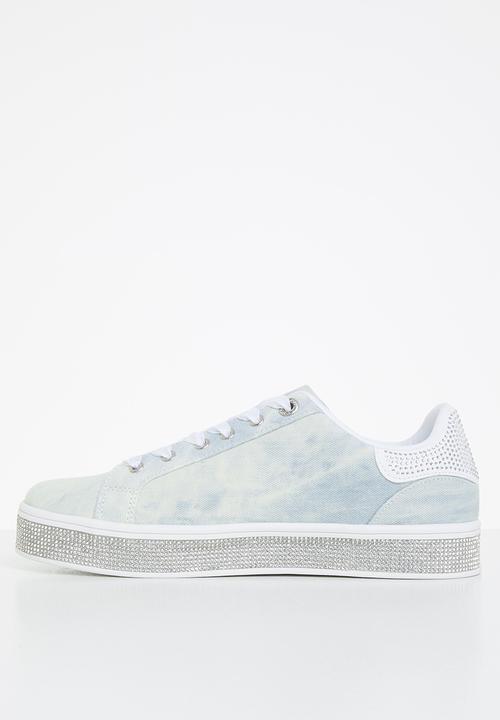 SISSY BOY - Washed out sneaker - washed denim