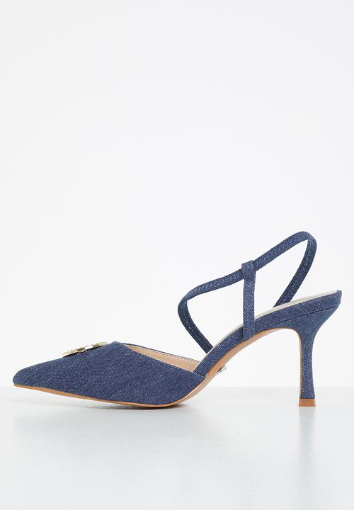 SISSY BOY - Denim diaries heel - blue denim