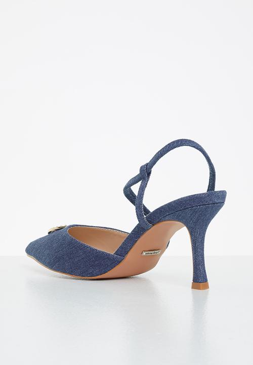 SISSY BOY - Denim diaries heel - blue denim