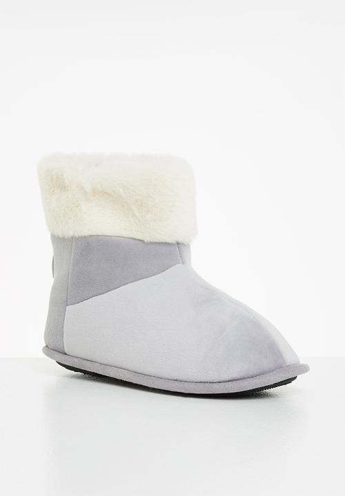 Hush Puppies - Casa slipper boot - frost grey 