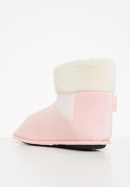 Hush Puppies - Casa slipper boot - pink