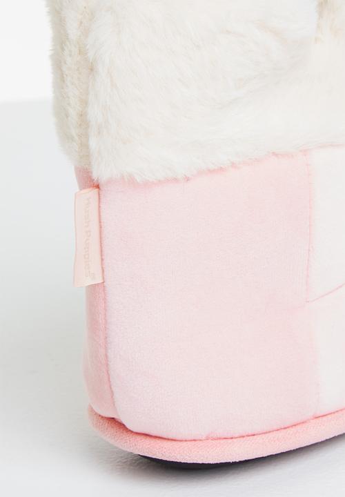 Hush Puppies - Casa slipper boot - pink
