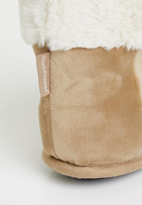 Hush Puppies - Casa slipper boot - tan 