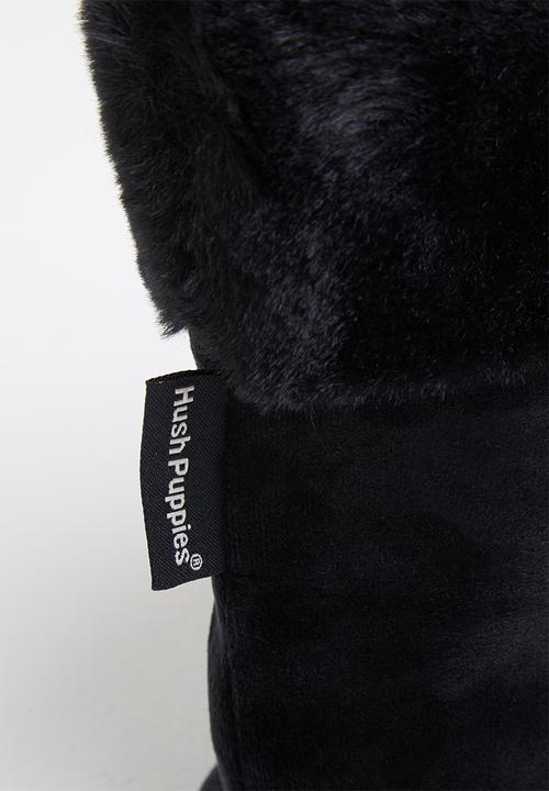 Hush Puppies - Casa slipper boot - black 
