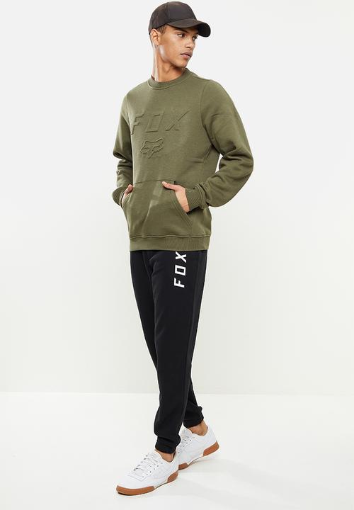 Fox - Backlash crew fleece - dark army