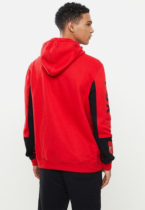 Fox - Nobyl pullover fleece - cardinal red