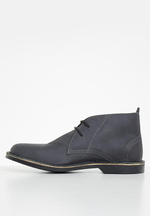 Veldskoen - Chukka boot - charcoal sole