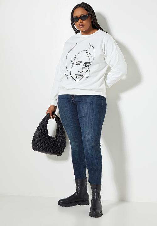 Superbalist - Graphic sweat - ecru