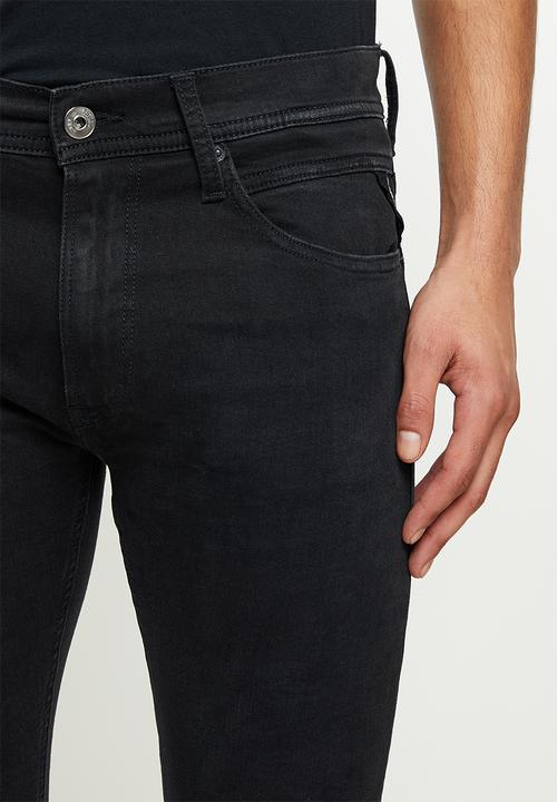 Replay - Titanium skinny jean - black