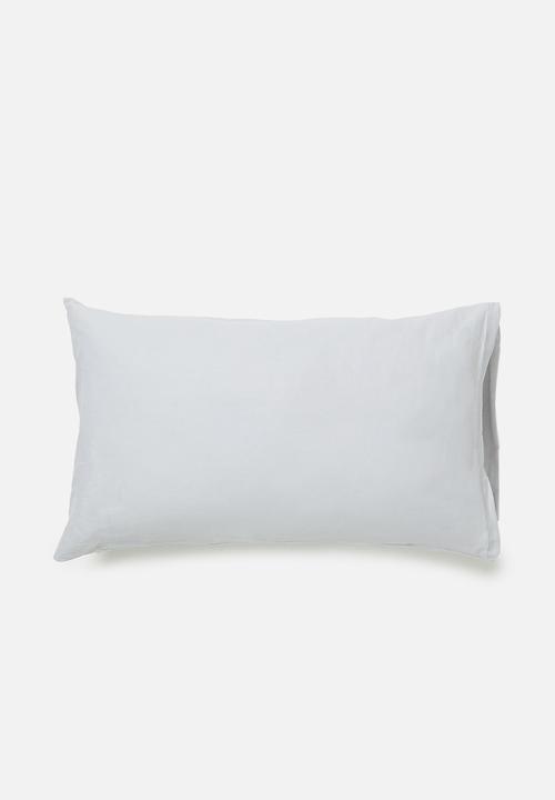 Sixth Floor - 144 tc 100% cotton pillowcase set - grey