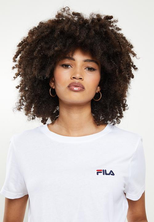 FILA - Noose crop top - white