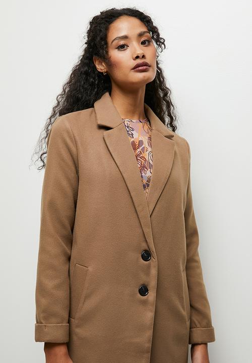 edit - Long duster coat - taupe
