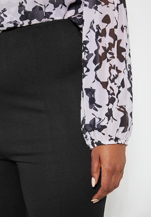 Superbalist - Split front trouser - black