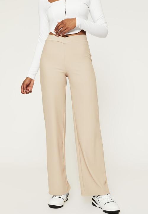 Supré  - Wide leg pant - soft taupe