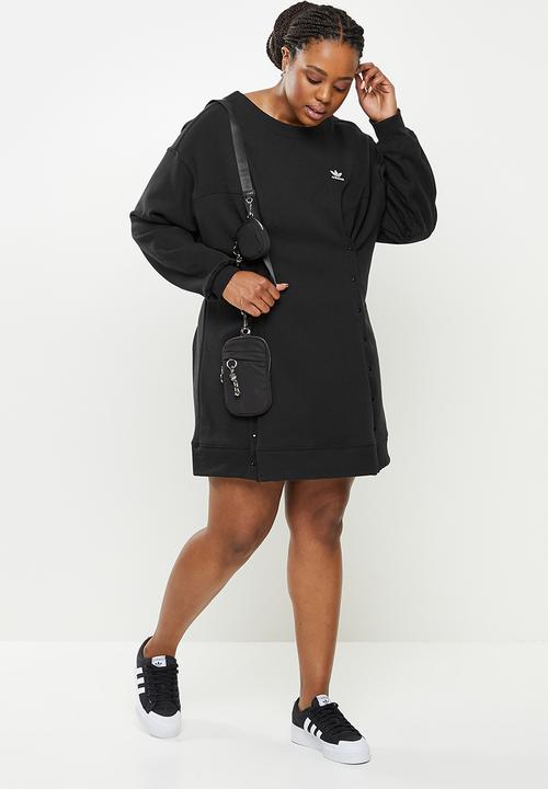adidas Originals - Plus sweater dress - black
