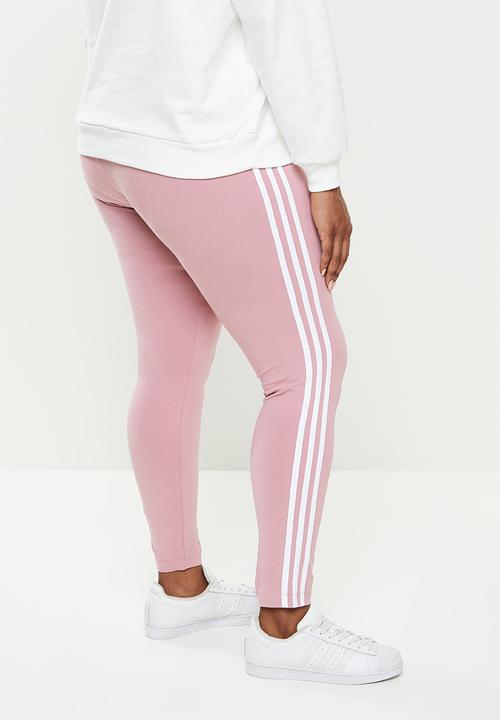adidas Originals - Plus 3 stripes tights w - magic mauve