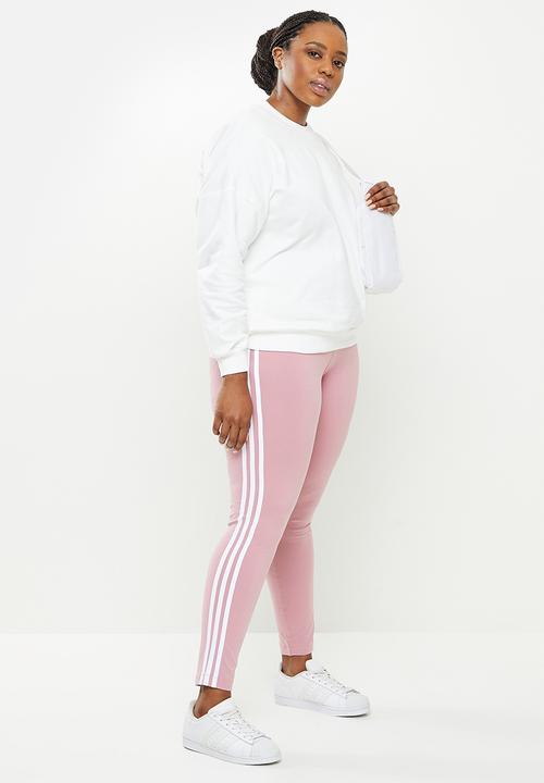 adidas Originals - Plus 3 stripes tights w - magic mauve