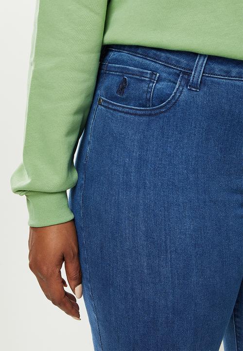 POLO - Plus stephanie skinny jean - blue