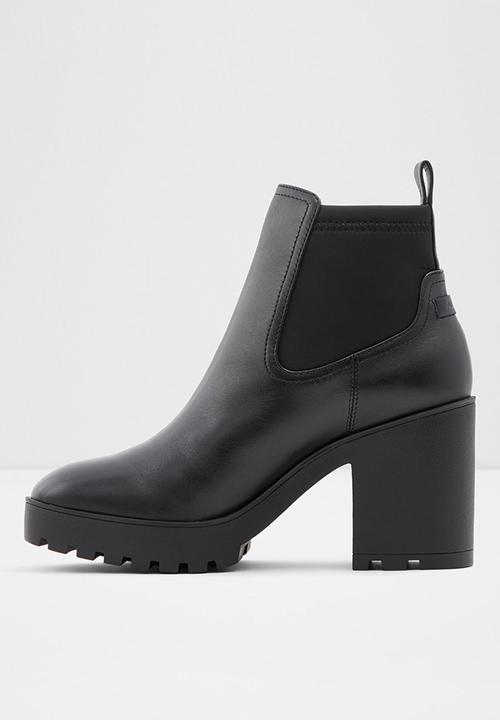 ALDO - Chetta leather boot - black